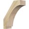 Ekena Millwork 6"W x 16"D x 20"H Imperial Rough Sawn Knee Brace, Douglas Fir BRC06X16X20IMP00RDF - alternate 1